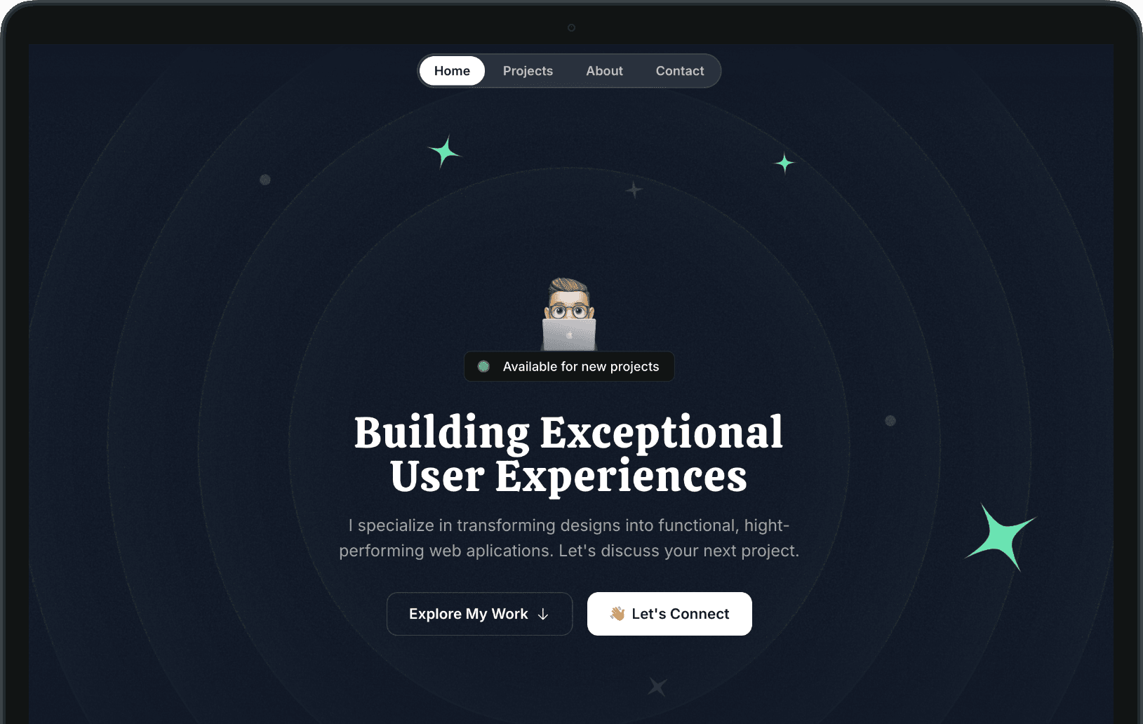 New Next.js Landing Page